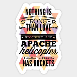 Nothing Stronger Than Love Sticker